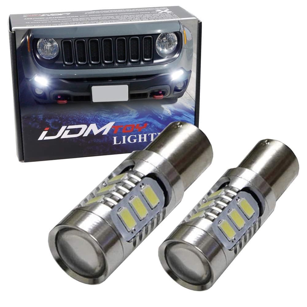 Amazon.com: iJDMTOY White 1157 2357 Replacements Compatible with